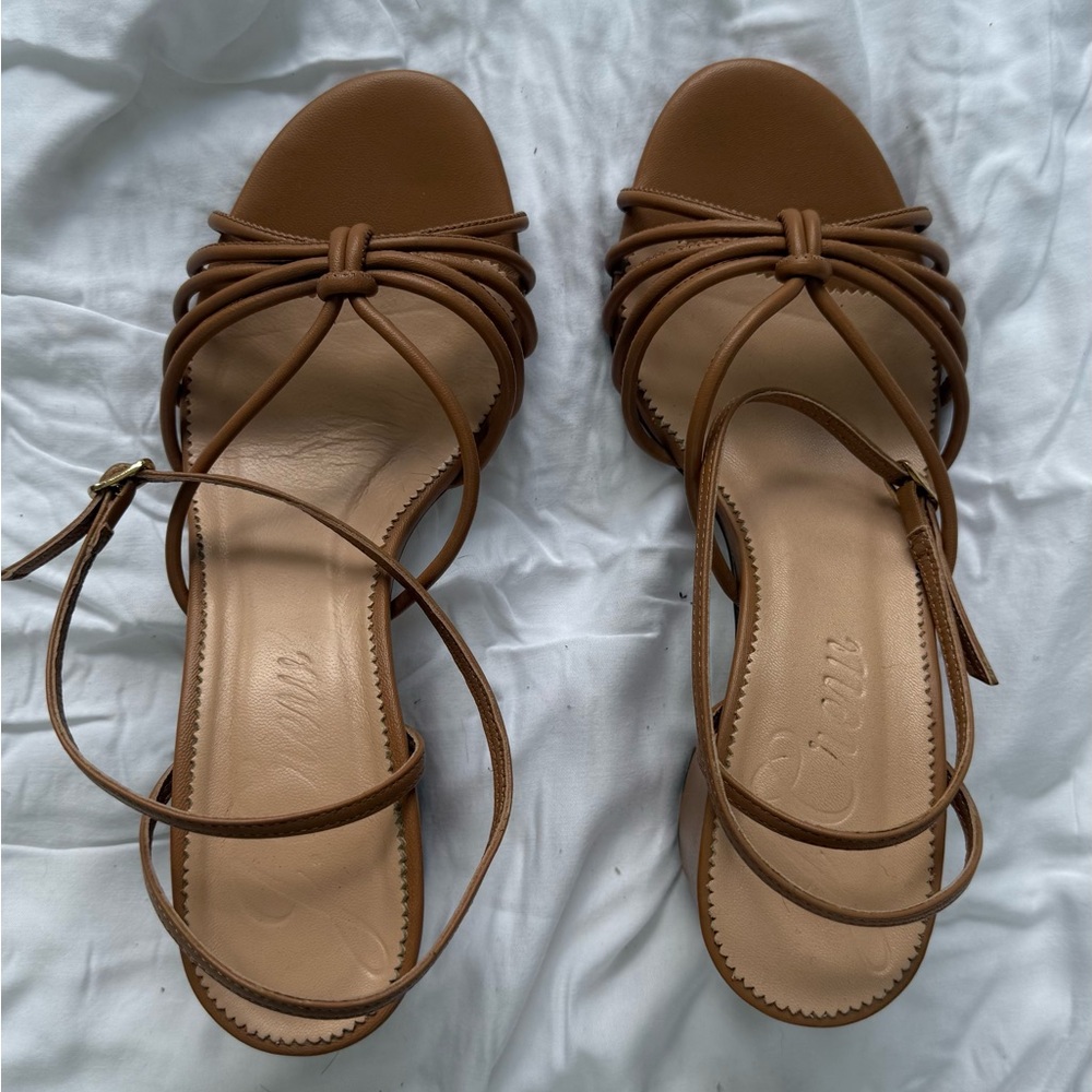 J. Crew Lucie Strappy Block-heel Sandals